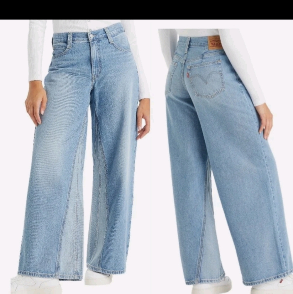 Levi's 94 Extra Wide Leg Baggy Jeans - Picture 3 of 10